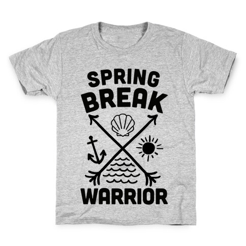Spring Break Warrior Kids T-Shirt