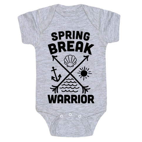 Spring Break Warrior Baby One-Piece