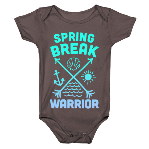 Spring Break Warrior Baby One-Piece