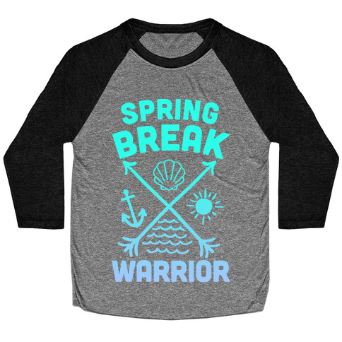 Spring Break Warrior Baseball Tee