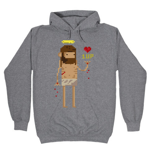 Pixel Jesus Hooded Sweatshirt