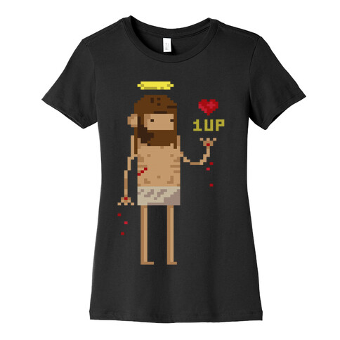 Pixel Jesus Womens T-Shirt