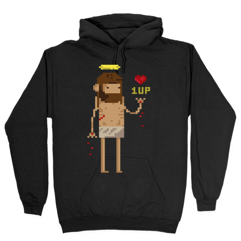 Pixel Jesus Hooded Sweatshirt