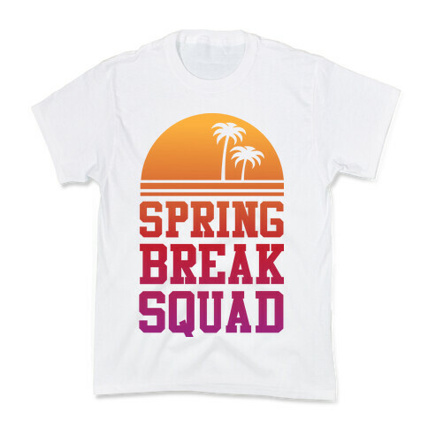 Spring Break Squad Kids T-Shirt