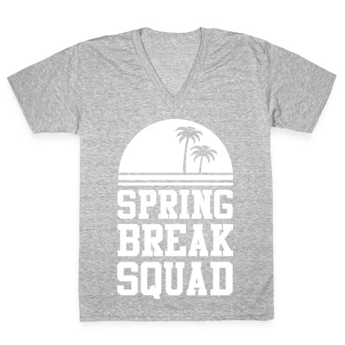 Spring Break Squad V-Neck Tee Shirt