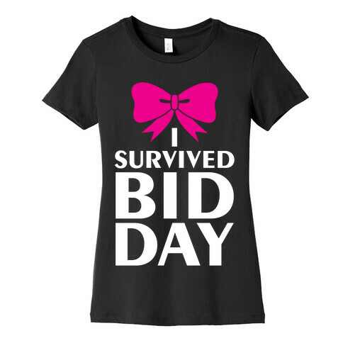 I Survived Bid Day Womens T-Shirt