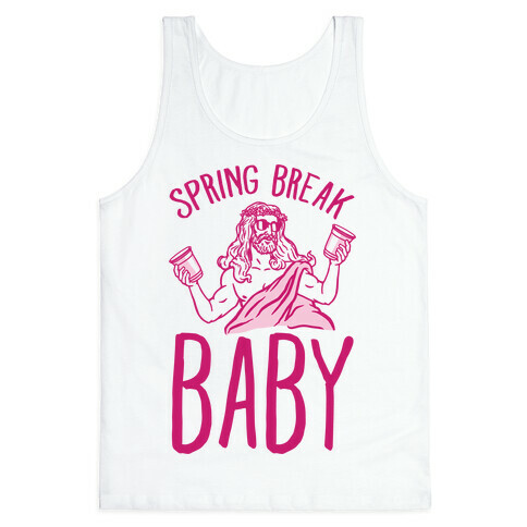 Spring Break Baby Tank Top