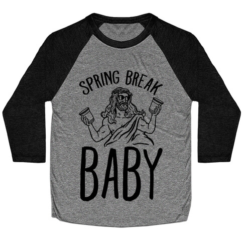 Spring Break Baby Baseball Tee