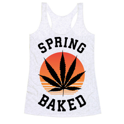 Spring Baked Racerback Tank Top