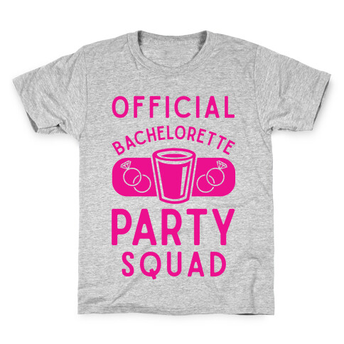 Official Bachelorette Party Squad Kids T-Shirt