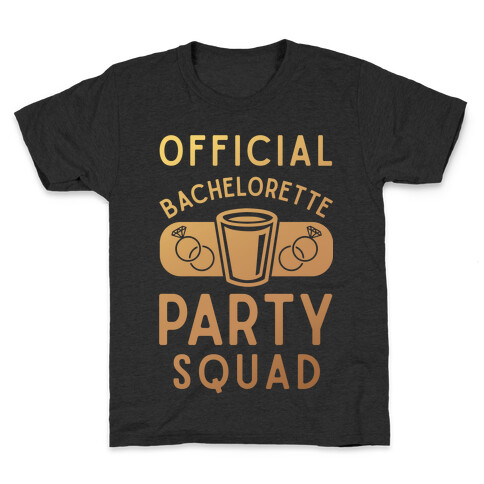 Official Bachelorette Party Squad Kids T-Shirt