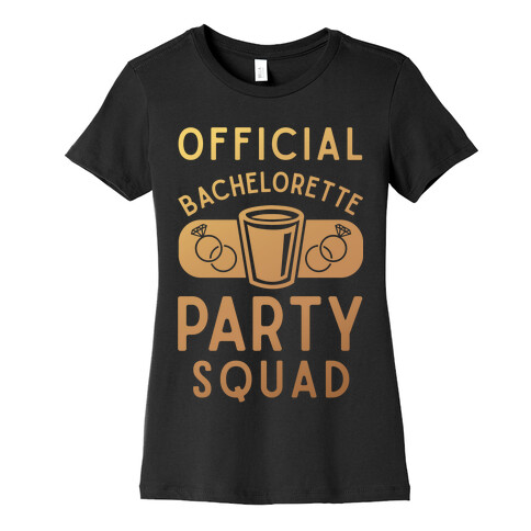 Official Bachelorette Party Squad Womens T-Shirt