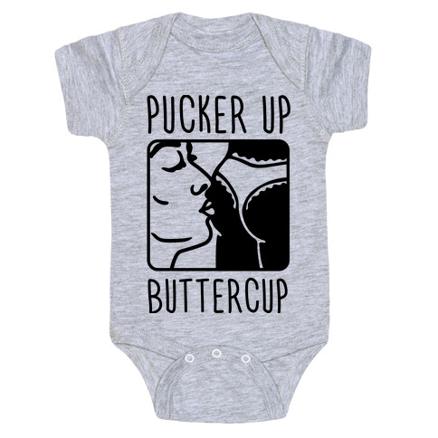 Pucker Up Buttercup Baby One-Piece