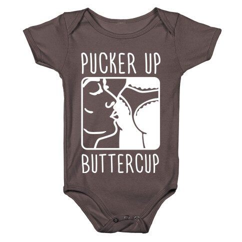 Pucker Up Buttercup Baby One-Piece