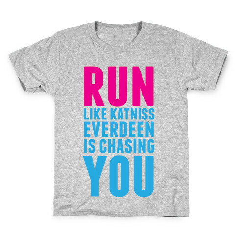 Run Like Katniss is Chasing You Kids T-Shirt