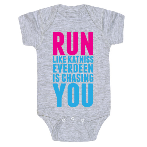 Run Like Katniss is Chasing You Baby One-Piece