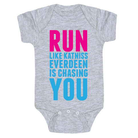 Run Like Katniss is Chasing You Baby One-Piece