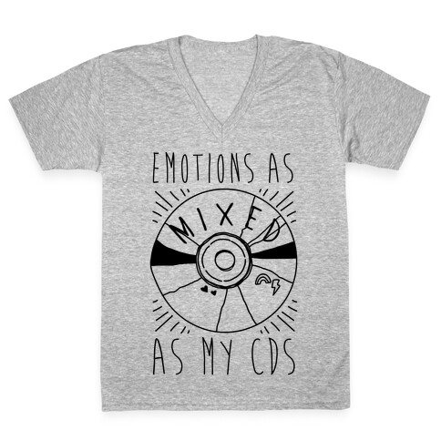 Mixed Emotions V-Neck Tee Shirt