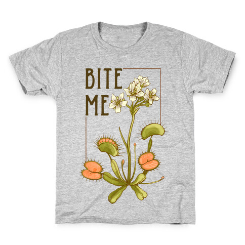 Bite Me Venus Flytrap Kids T-Shirt