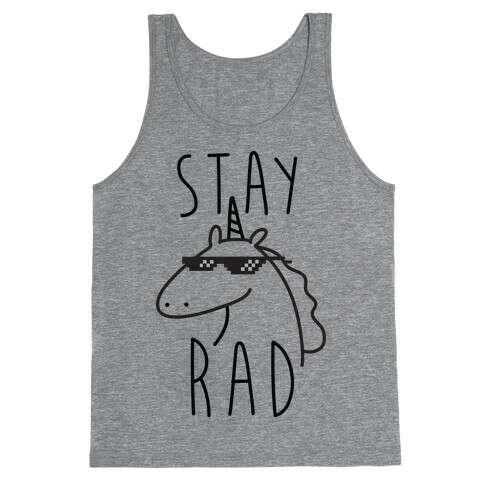 Stay Rad Unicorn Tank Top