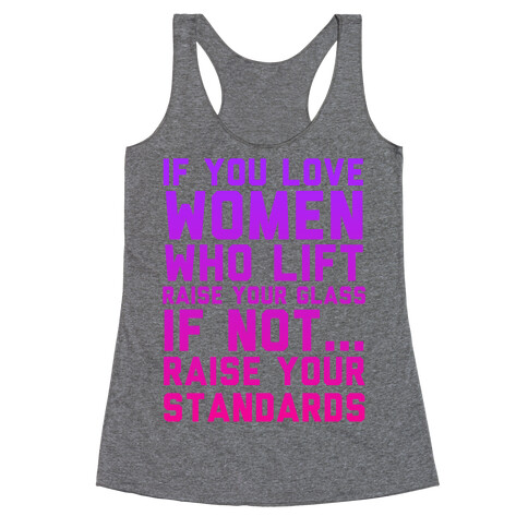 Women Who Lift Racerback Tank Top