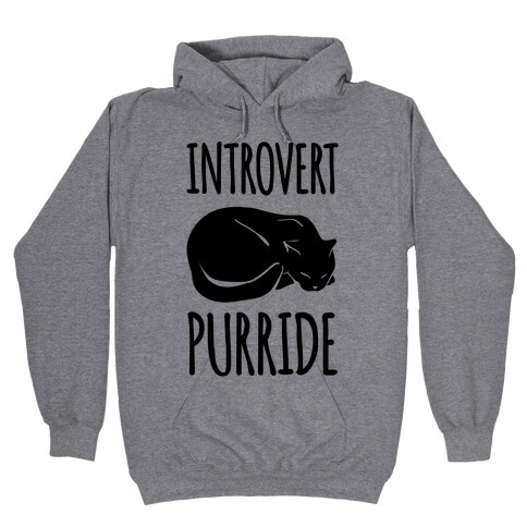 Introvert Purride Hooded Sweatshirt