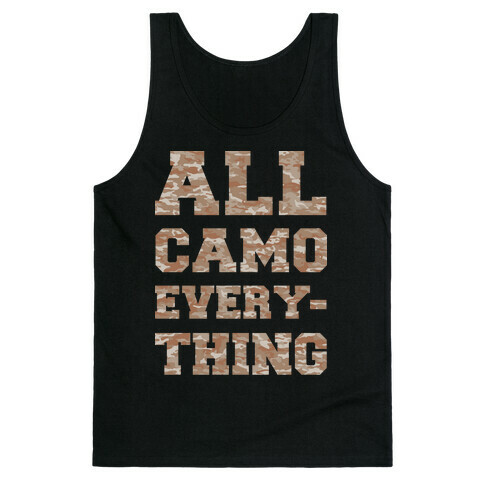 All Camo Everything Tank Top