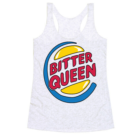 Bitter Queen Parody Racerback Tank Top