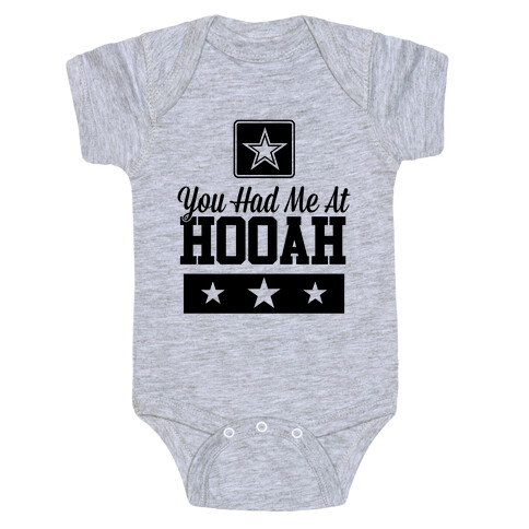 You Had Me At HOOAH Baby One-Piece