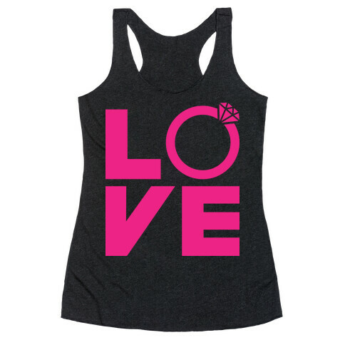 L (Ring) V E Racerback Tank Top