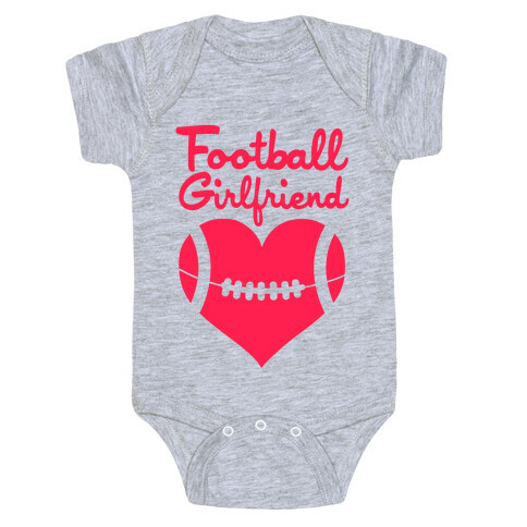 Football Girlfriend Baby One-Piece