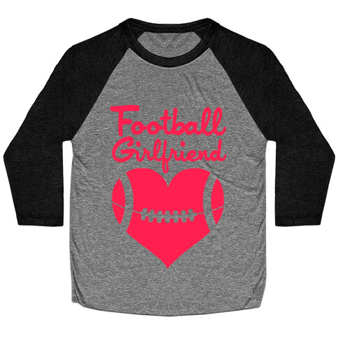 Football Girlfriend Baseball Tee