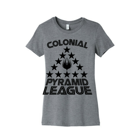 Colonial Pyramid League Womens T-Shirt