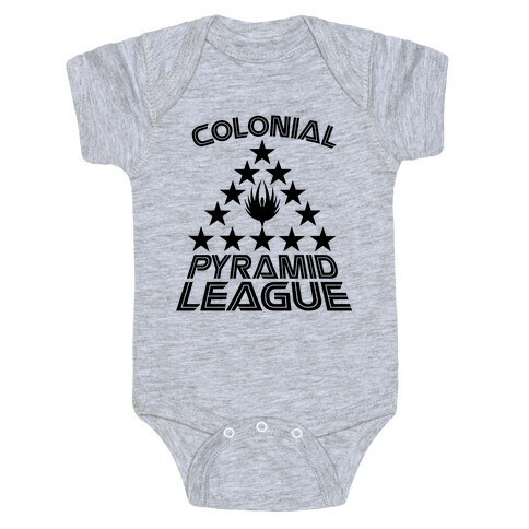 Colonial Pyramid League Baby One-Piece