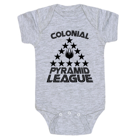 Colonial Pyramid League Baby One-Piece