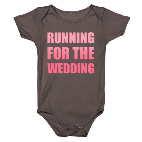 Running For The Wedding Baby One-Piece