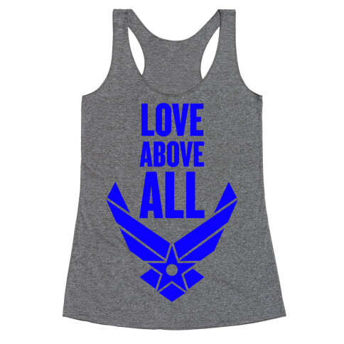 Love Above All Racerback Tank Top