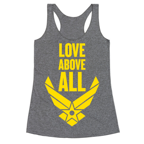 Love Above All Racerback Tank Top