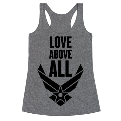 Love Above All Racerback Tank Top