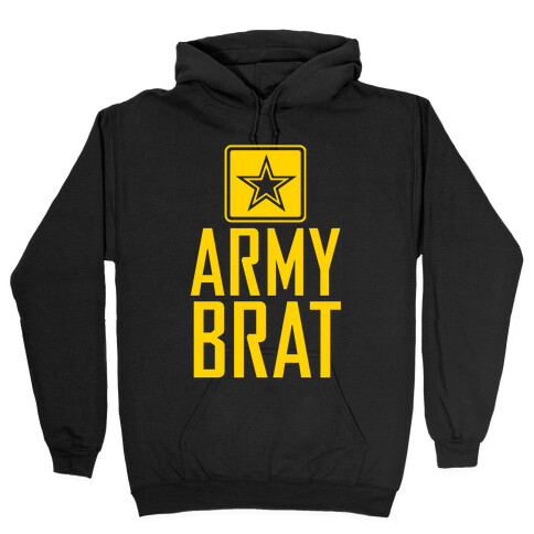 Army Brat Hooded Sweatshirt