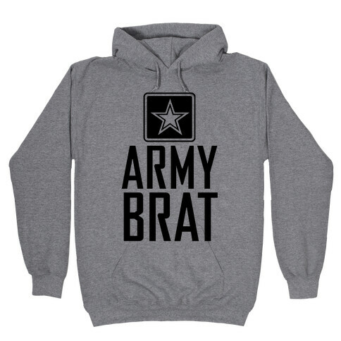 Army Brat Hooded Sweatshirt