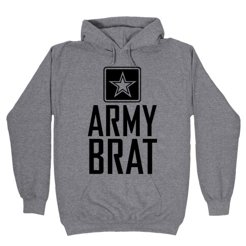 Army Brat Hooded Sweatshirt