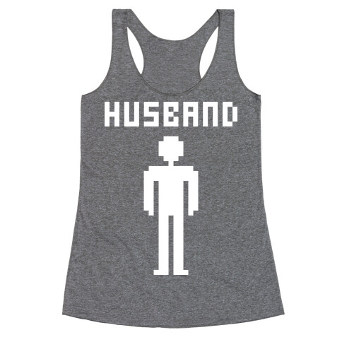 Nerd Husband Racerback Tank Top