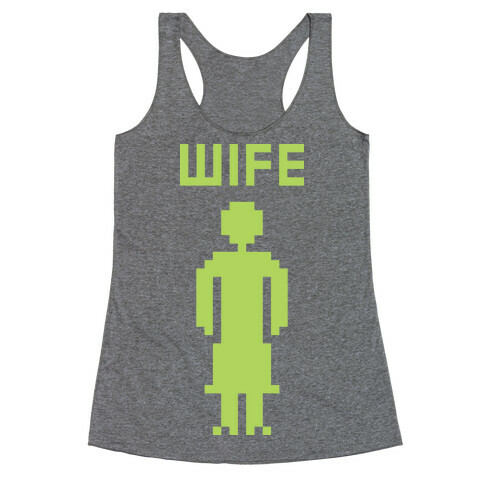 Nerd Wife Racerback Tank Top