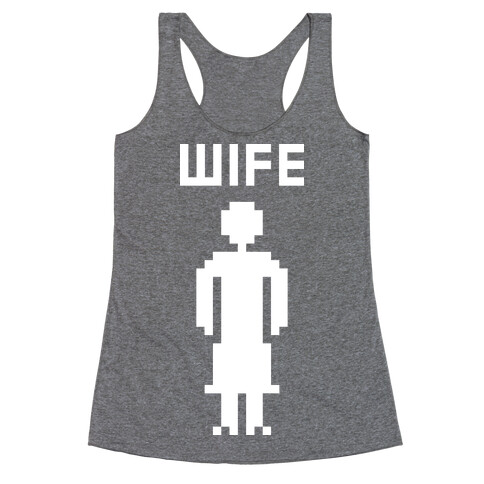 Nerd Wife Racerback Tank Top