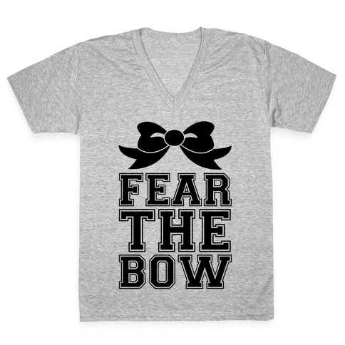 Fear the Bow V-Neck Tee Shirt