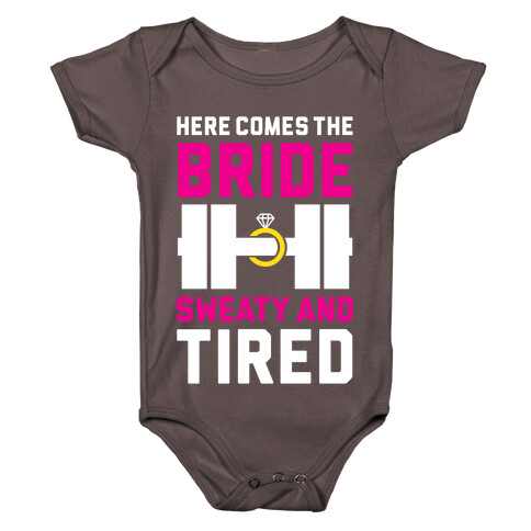 Here Comes The Bride Baby One-Piece