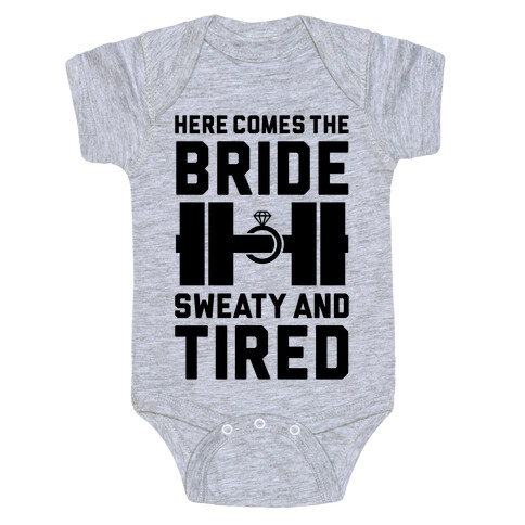 Here Comes The Bride Baby One-Piece