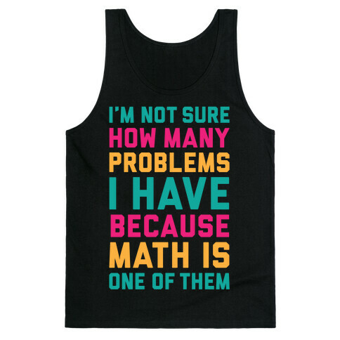 Math Problems Tank Top