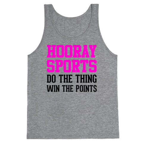 Hooray Sports (Pink) Tank Top